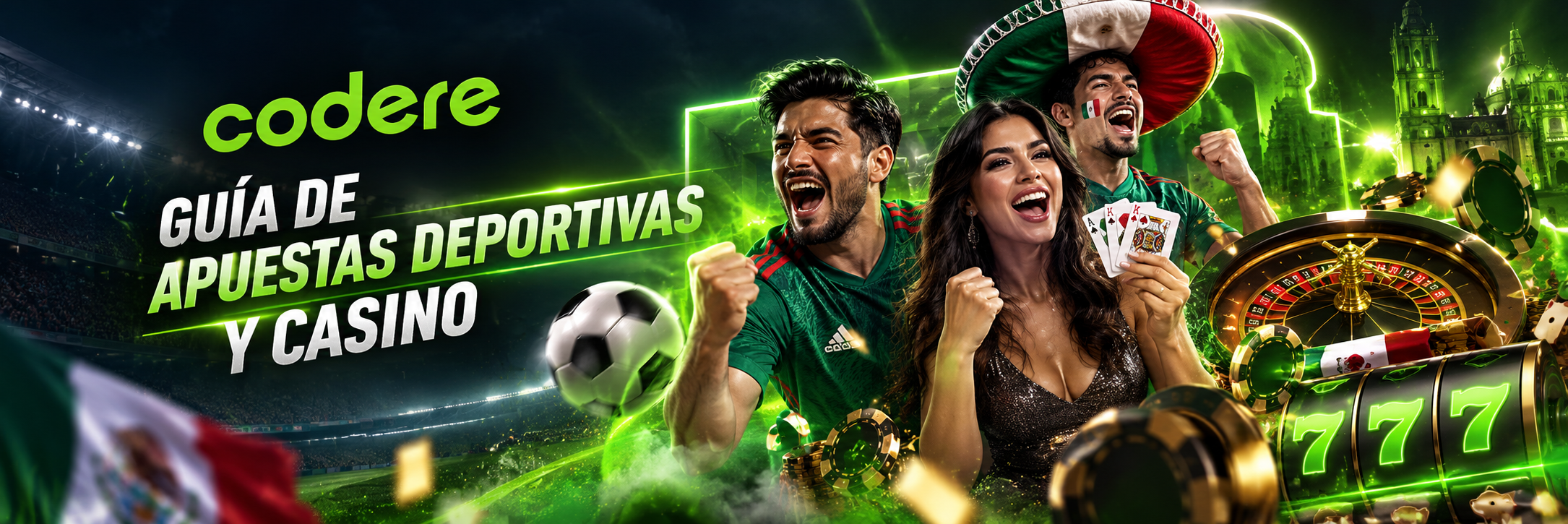 Codere México: apuestas y casino